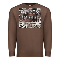 Chestnut mama cowhide cowgirl Premium Sweatshirt - CowGirlArtShop