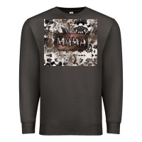 Smoke mama cowhide cowgirl Premium Sweatshirt - CowGirlArtShop