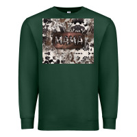 Sports Green mama cowhide cowgirl Premium Sweatshirt - CowGirlArtShop