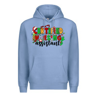 Colony Blue certified nursing assistant Premium Hoodie - CowGirlArtShop