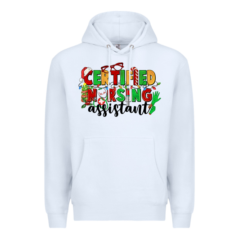 Certified Nursing Assistant Premium Hoodie by CowGirlArtShop | Teevron