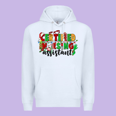 Certified Nursing Assistant Premium Hoodie Designed By Cowgirlartshop