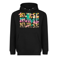 Black Nurse Nurse Nurse Heavyweight Hoodie - CowGirlArtShop