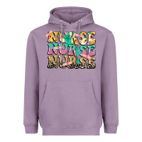 Lavender Nurse Nurse Nurse Heavyweight Hoodie - CowGirlArtShop
