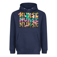Navy Nurse Nurse Nurse Heavyweight Hoodie - CowGirlArtShop
