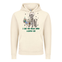 Vintage Artic i like my books spicy and coffee icy Vintage Hoodie - MaliasSmallBusiness