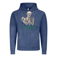 Vintage Denim i like my books spicy and coffee icy Vintage Hoodie - MaliasSmallBusiness