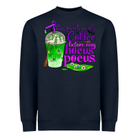 Navy this witch needs coffee before any hocus pocus Heavyweight Sweatshirt - BundleAndBundleShop