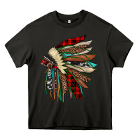 Asphalt christmas indian headdress Heavy Core Tee - JahusDesignShop
