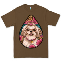 Cacao shih tzu teardrop earrings Premium Tee - Artiststas