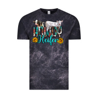 Cloud Black western howdy heifer Vintage Tee - NancyCooperArtShop