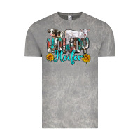 Cloud Rock western howdy heifer Vintage Tee - NancyCooperArtShop