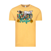 Vintage Mustard western howdy heifer Vintage Tee - NancyCooperArtShop