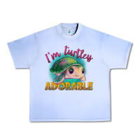 Grape Ice im turtley adorable Urban Heavy Tee - NancyCooperArtShop