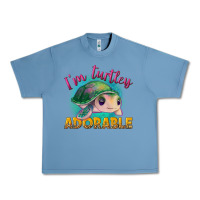 Pebble Blue im turtley adorable Urban Heavy Tee - NancyCooperArtShop