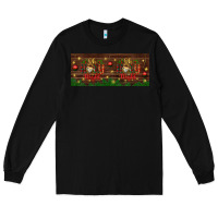 Black Oh Holy Night Long Sleeve Tee - BundleAndBundleShop