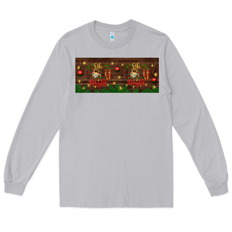 Oh Holy Night Long Sleeve Tee by BundleAndBundleShop | Teevron