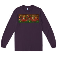 Plum Oh Holy Night Long Sleeve Tee - BundleAndBundleShop