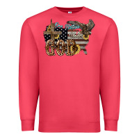 Cardinal One nation under god 4th of july Premium Sweatshirt - HowdyJamesFarm