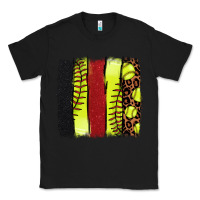 Black softball brushstroke Classic Tee - NancyCooperArtShop