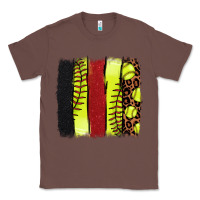 Chestnut softball brushstroke Classic Tee - NancyCooperArtShop