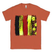 Copper softball brushstroke Classic Tee - NancyCooperArtShop