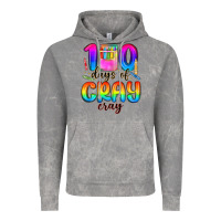 Cloud Rock 100 days of cray cray Vintage Hoodie - MaliasSmallBusiness