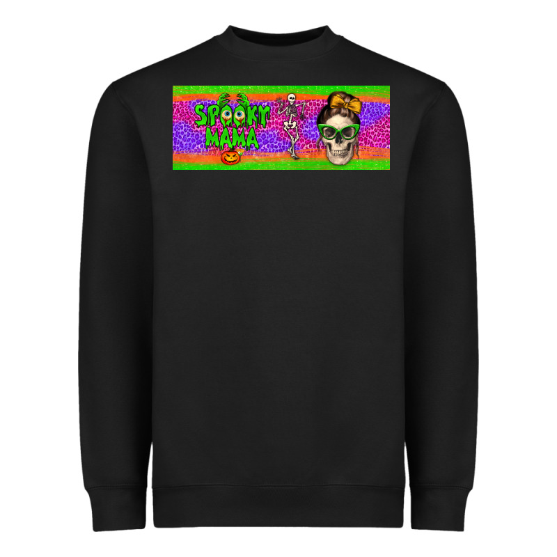 Spooky Mama 11 Oz Mug Heavyweight Sweatshirt by BundleAndBundleShop | Teevron