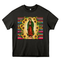 Asphalt our lady of guadalupe Heavy Core Tee - JahusDesignShop