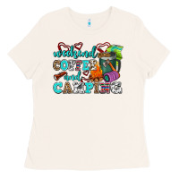 Bone weekend coffee and camping Ladies Tee - AdoDesignShop