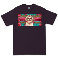 Plum shih tzu license plate Premium Tee - Artiststas