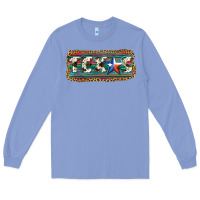 Colony Blue Texas Long Sleeve Tee - JahusDesignShop