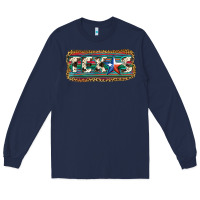 Navy Texas Long Sleeve Tee - JahusDesignShop