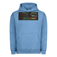 Pigment Pebble Blue trick rawr treat 15 oz mug Urban Hoodie - BundleAndBundleShop
