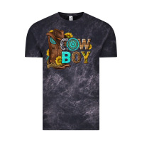 Cloud Black western cowboy Vintage Tee - NancyCooperArtShop