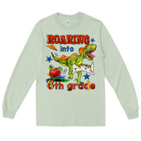 Matcha roaring into 6th grade Long Sleeve Tee - BundleAndBundleShop