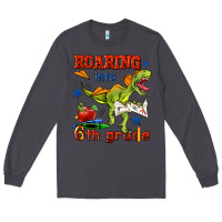 Smoke roaring into 6th grade Long Sleeve Tee - BundleAndBundleShop