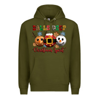 Army Green balls deep christmas spirit Premium Hoodie - CowGirlArtShop