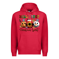 Cardinal balls deep christmas spirit Premium Hoodie - CowGirlArtShop