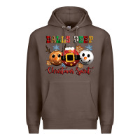 Coffee balls deep christmas spirit Premium Hoodie - CowGirlArtShop