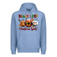 Colony Blue balls deep christmas spirit Premium Hoodie - CowGirlArtShop