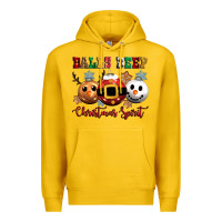 Lemon balls deep christmas spirit Premium Hoodie - CowGirlArtShop