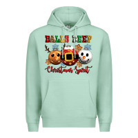 Seafoam balls deep christmas spirit Premium Hoodie - CowGirlArtShop