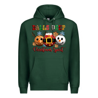 Sports Green balls deep christmas spirit Premium Hoodie - CowGirlArtShop