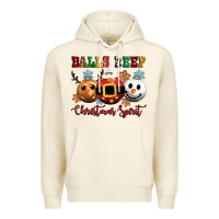 Tofu balls deep christmas spirit Premium Hoodie - CowGirlArtShop