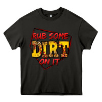 Asphalt rub some dirt on it softball Heavy Core Tee - Jasminsmagicworld