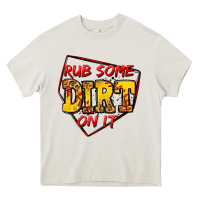 Cream rub some dirt on it softball Heavy Core Tee - Jasminsmagicworld