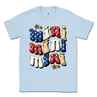 Dusty Blue American mini Classic Tee - NancyCooperArtShop