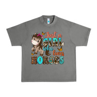 Tornado just a girl who loves horses Urban Heavy Tee - NancyCooperArtShop
