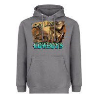 Storm Long live Cowboys boots hat Heavyweight Hoodie - HowdyJamesFarm